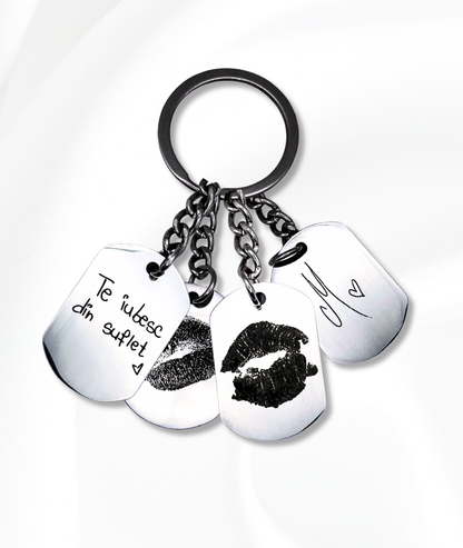 Breloc Kiss Mic - Gravat