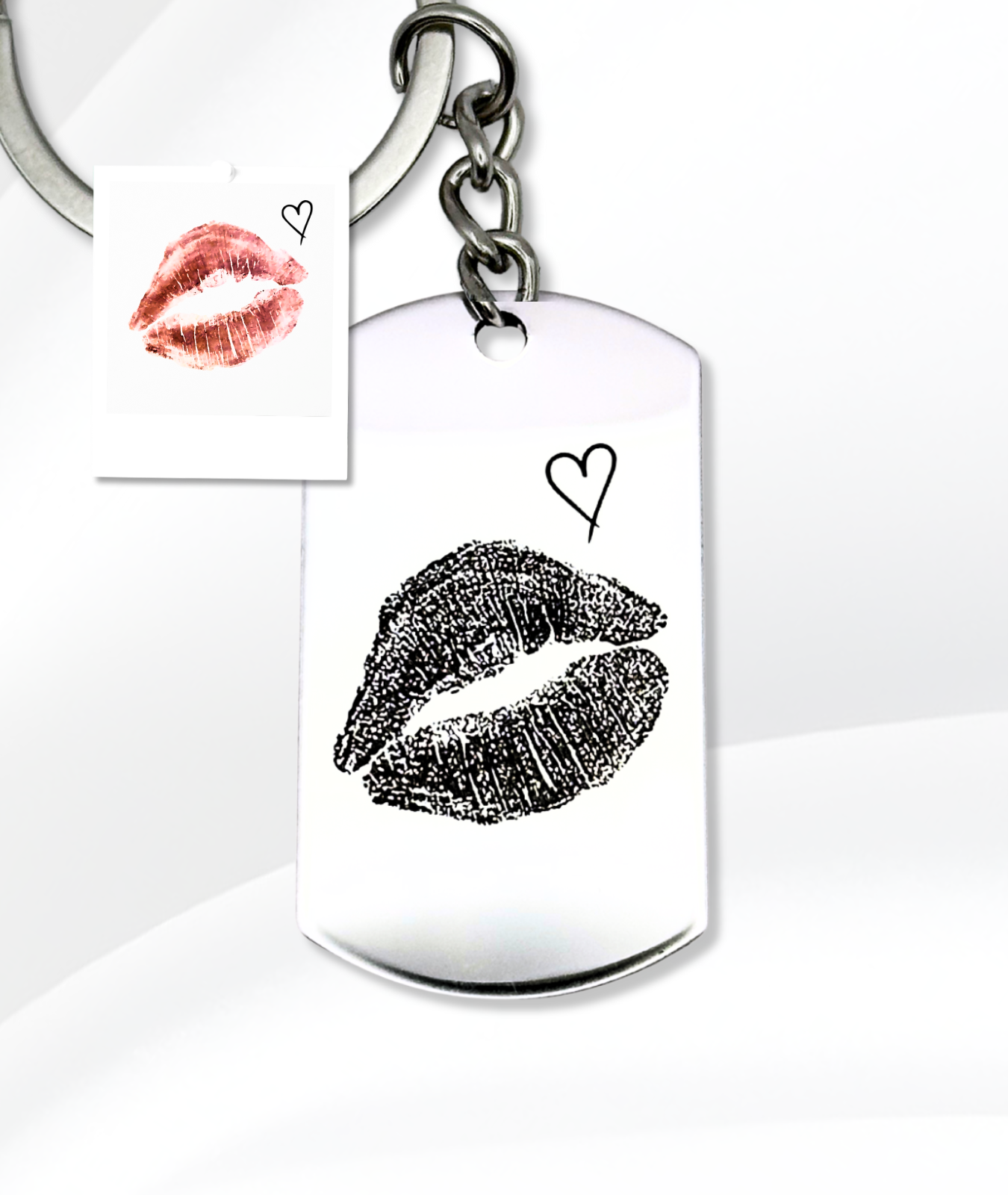 Breloc Kiss Mare - Gravat