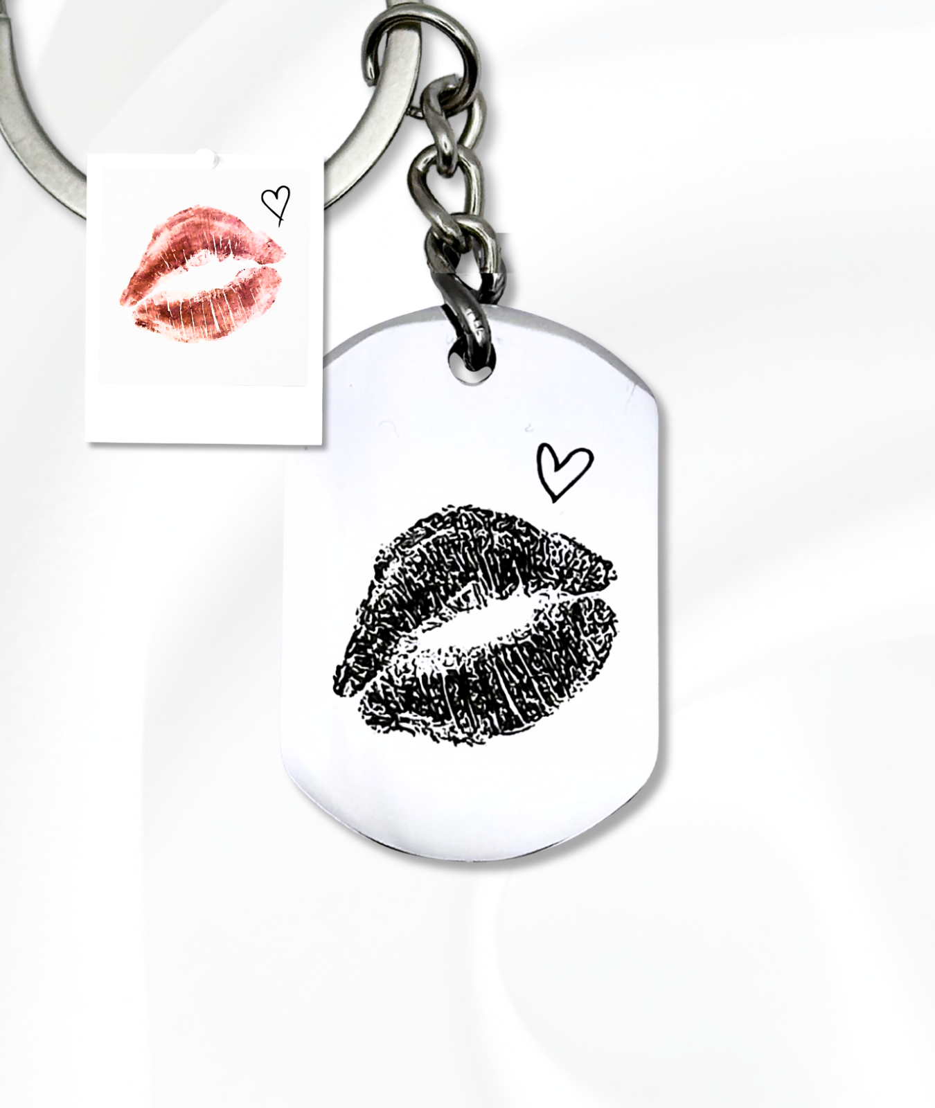 Breloc Kiss Mic - Gravat